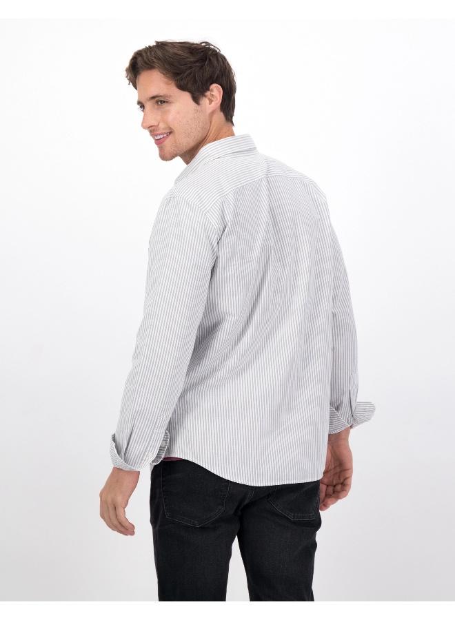 امريكان ايجل قميص مخطط بقصة ضيقة - Image 4